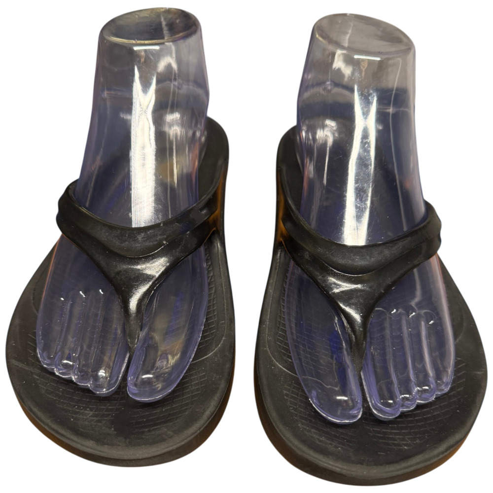 OOFOS OOlala Women's 7 Recovery Sandals Comfort Flip Flops Thong Recovery - Picture 8 of 13